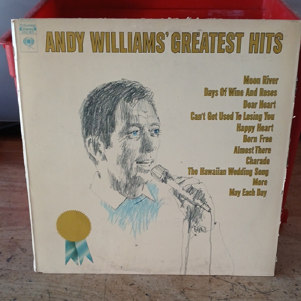 Andy Williams' Greatest Hits Vinyl Record